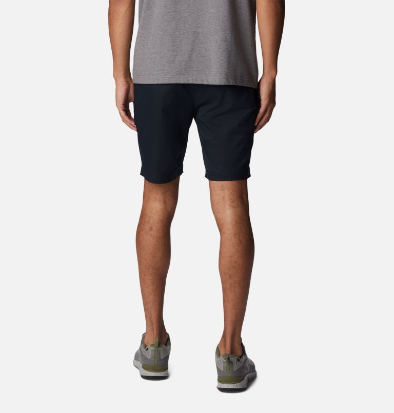 Men's Lie Angle Golf Shorts, Color: Black, image 2