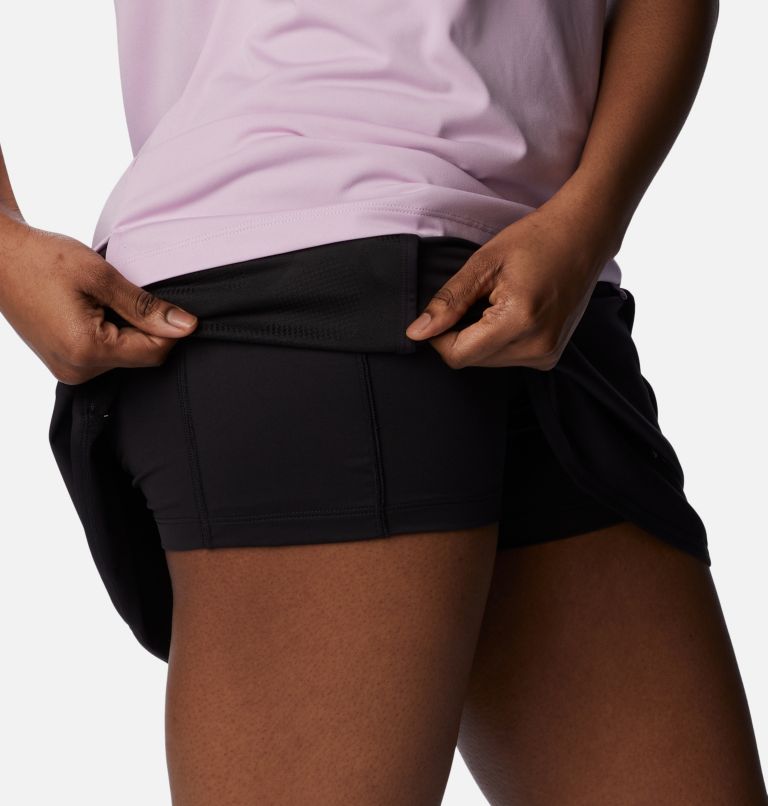 Women's Up Next Golf Skort, Color: Black, image 6