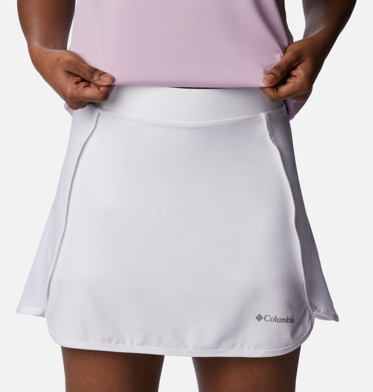 Women's Up Next Golf Skort, Color: White, image 4