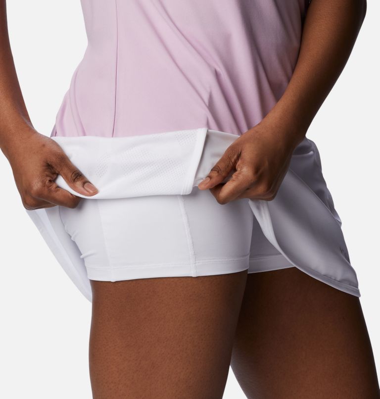 Women's Up Next Golf Skort, Color: White, image 6