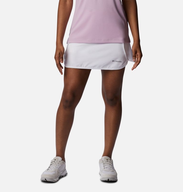 Women's Up Next Golf Skort, Color: White, image 1