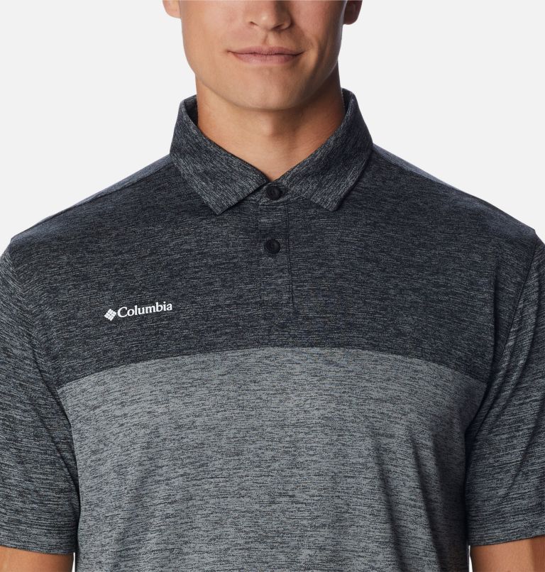 Men's Low Flyer Golf Polo, Color: Black, image 4