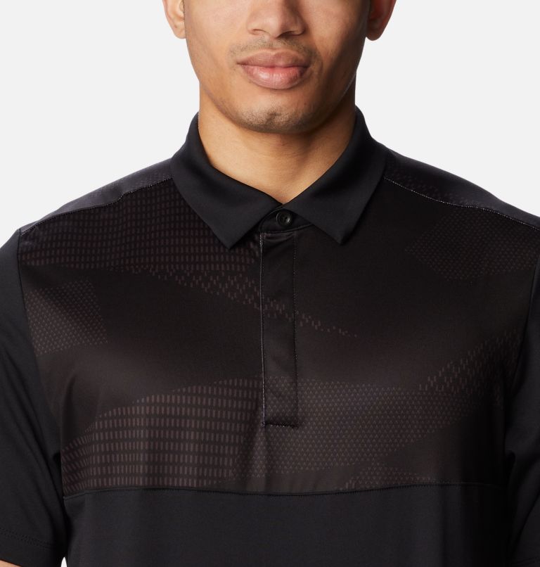 Men's Walk It In Golf Polo, Color: Black, image 4