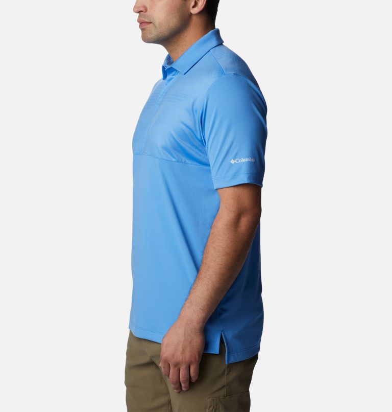 Men's Walk It In Golf Polo, Color: Harbor Blue, image 3