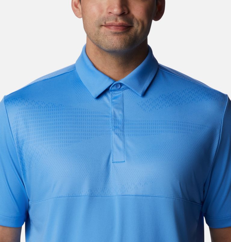 Men's Walk It In Golf Polo, Color: Harbor Blue, image 4