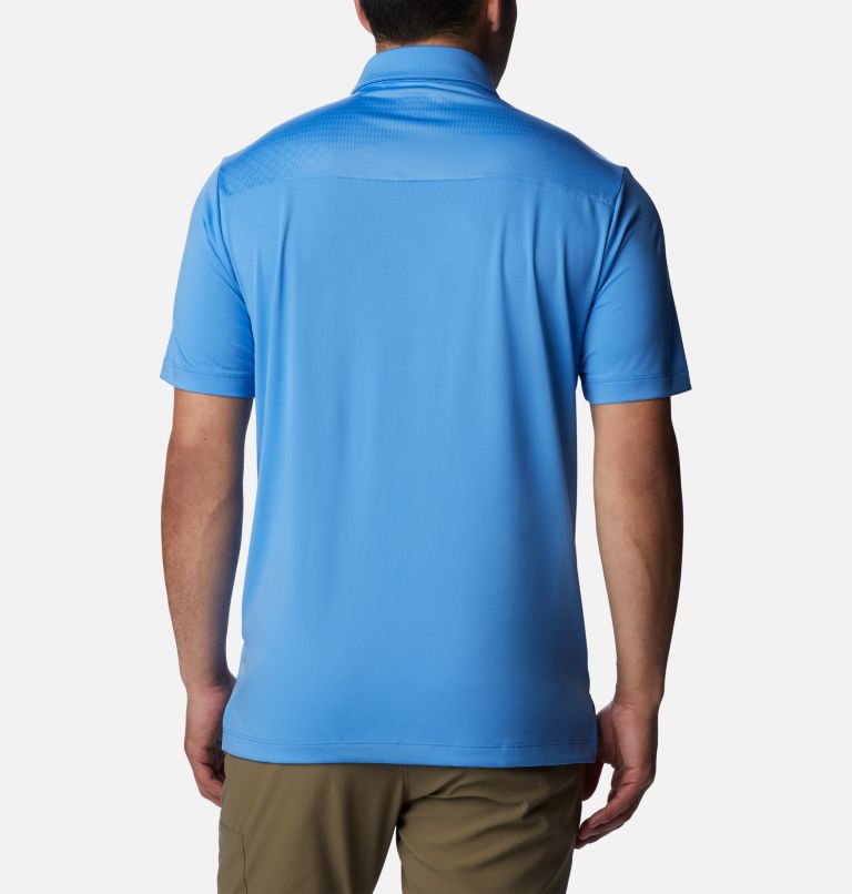 Men's Walk It In Golf Polo, Color: Harbor Blue, image 2
