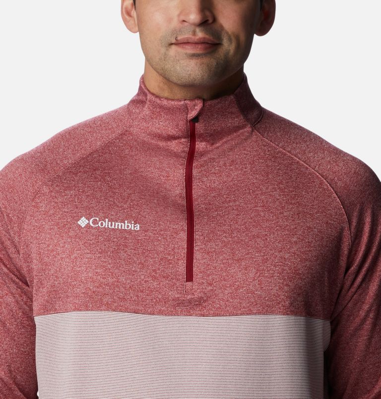 Men's Rockin' It Golf Pullover, Color: Beet, image 4