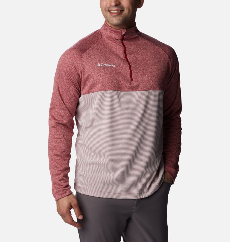 Men's Rockin' It Golf Pullover, Color: Beet, image 5