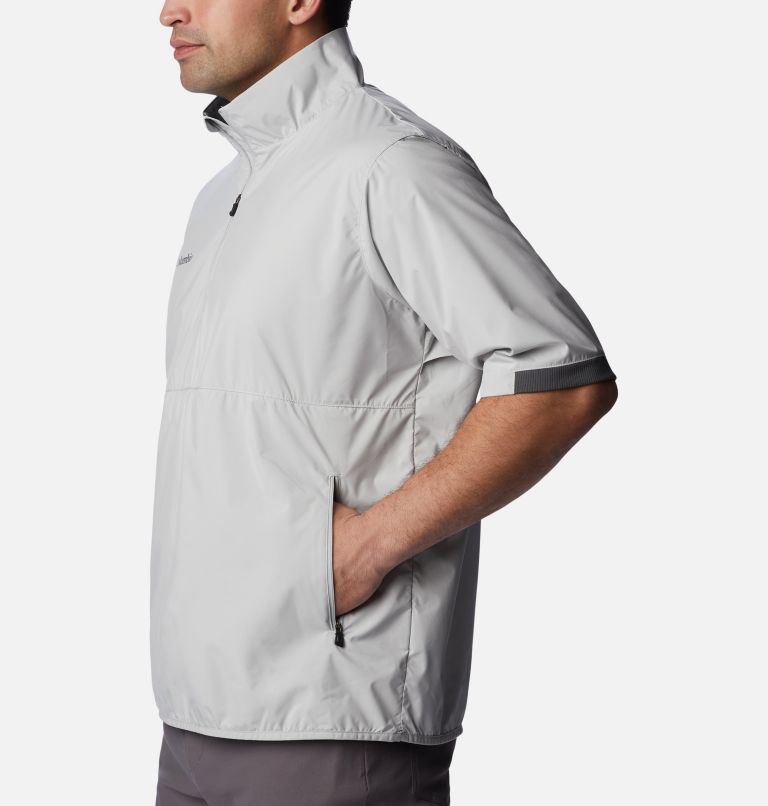 Men's Big Shot Golf Pullover Windbreaker, Color: Cool Grey, image 3