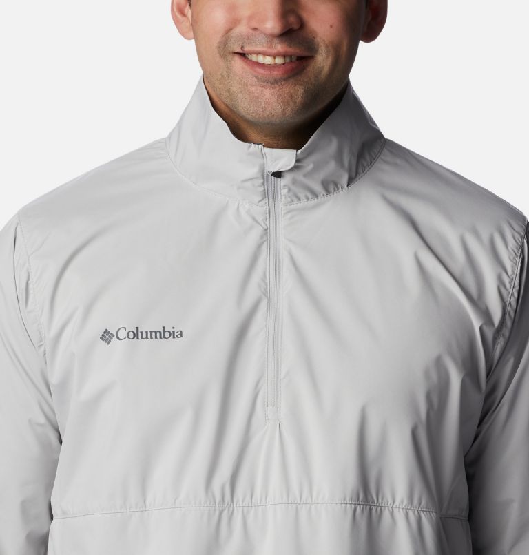 Men's Big Shot Golf Pullover Windbreaker, Color: Cool Grey, image 4