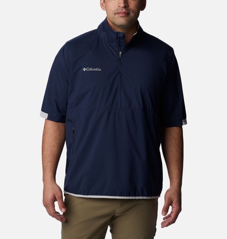 Men's Big Shot Golf Pullover Windbreaker, Color: Collegiate Navy, image 1