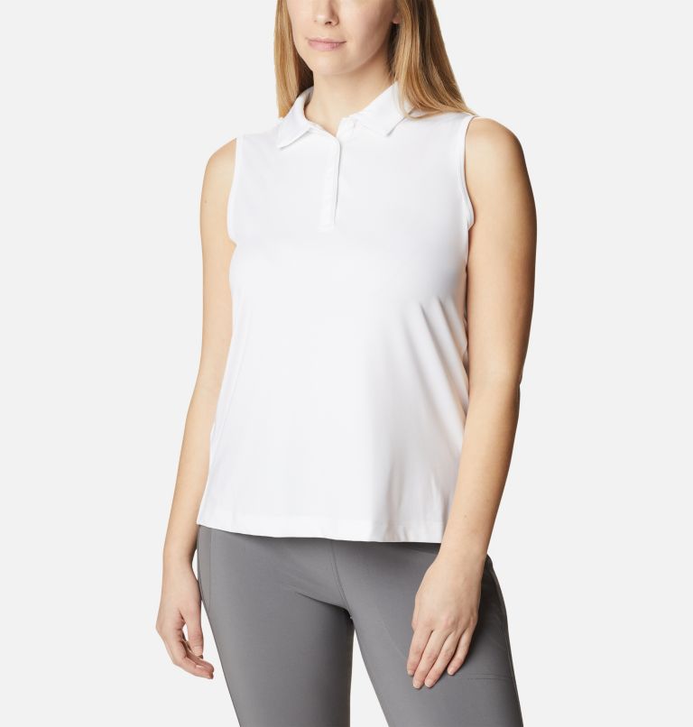 Women's Tend the Ball Golf Tank, Color: White, image 1
