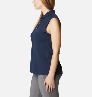 Women's Tend the Ball Golf Tank, Color: Collegiate Navy, image 11