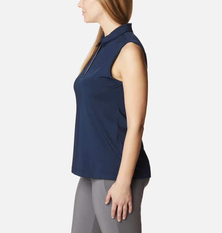 Women's Tend the Ball Golf Tank, Color: Collegiate Navy, image 3