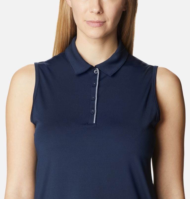 Women's Tend the Ball Golf Tank, Color: Collegiate Navy, image 4