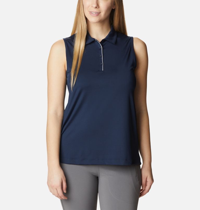 Women's Tend the Ball Golf Tank, Color: Collegiate Navy, image 1