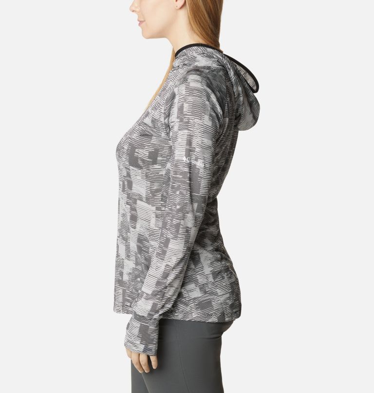 Women's Sunday Ball Golf Hoodie, Color: Black, image 3