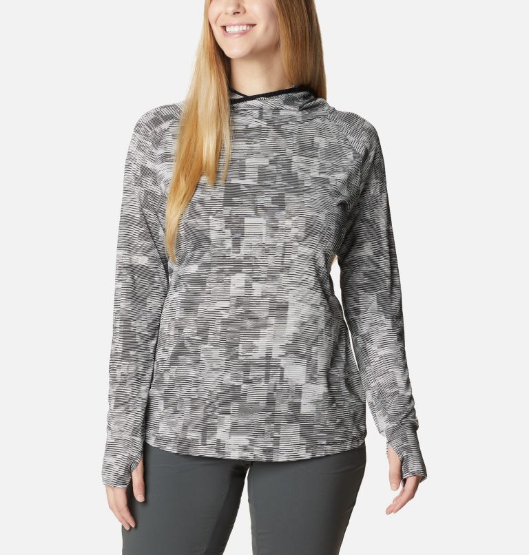 Women's Sunday Ball Golf Hoodie, Color: Black, image 1