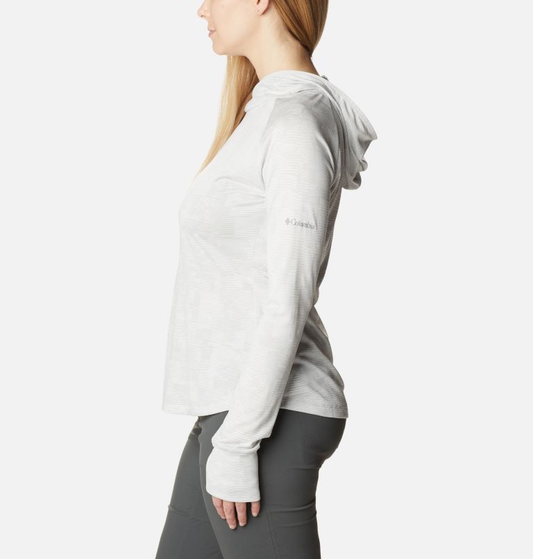 Women's Sunday Ball Golf Hoodie, Color: White, image 3