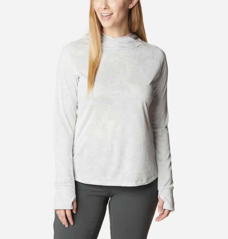 Women's Sunday Ball Golf Hoodie, Color: White, image 1