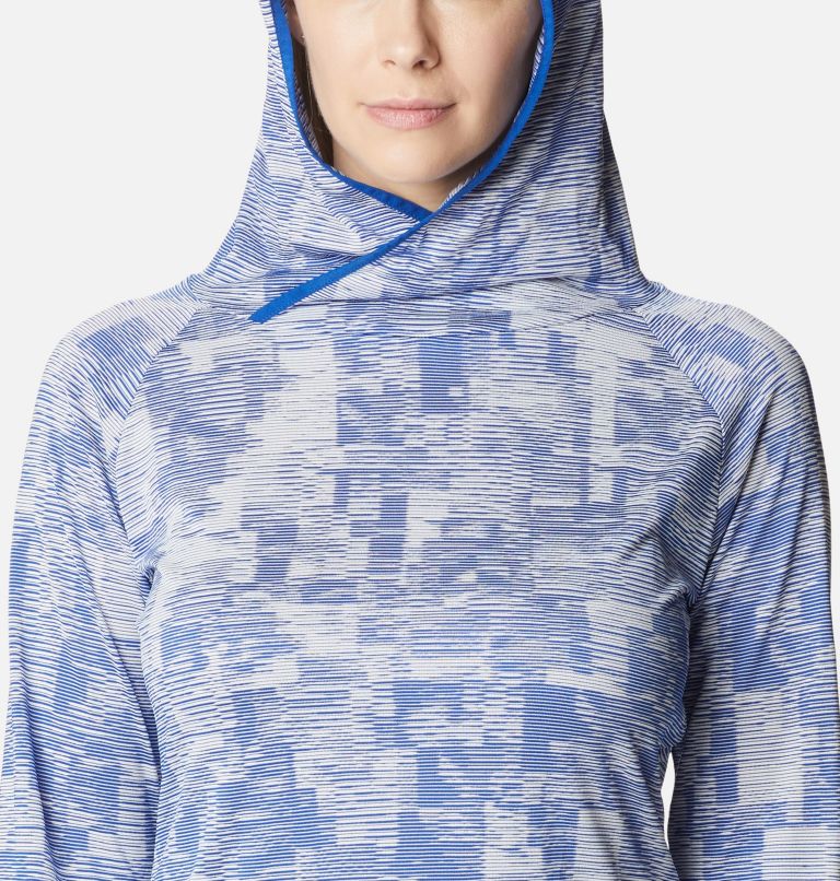 Women's Sunday Ball Golf Hoodie, Color: Azul, image 4