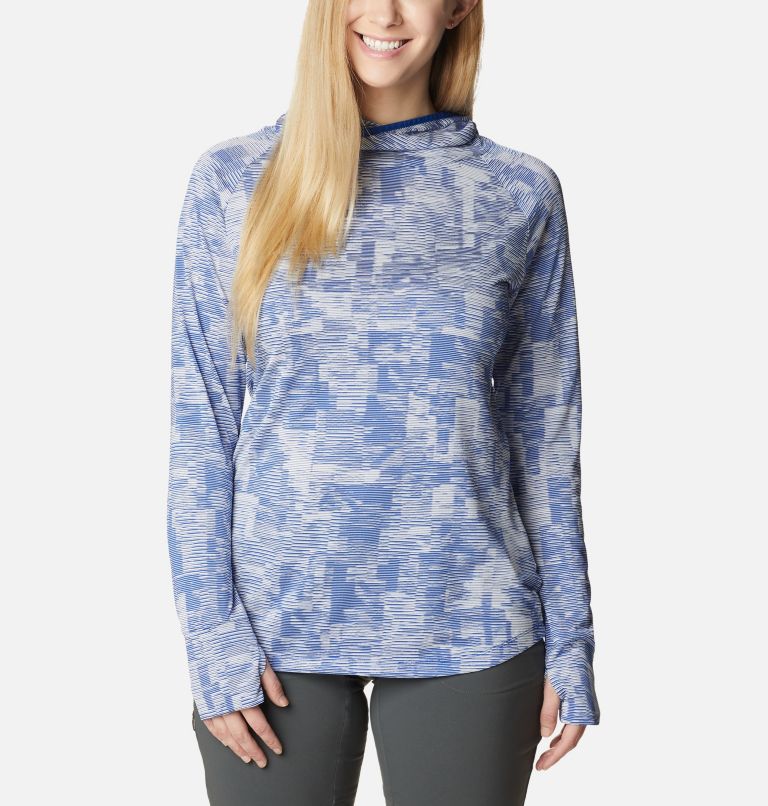 Women's Sunday Ball Golf Hoodie, Color: Azul, image 1
