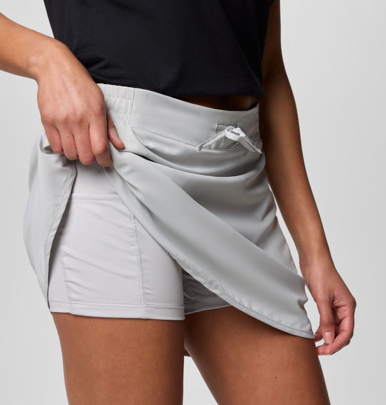 Women's Lakewood Pines Golf Skort, Color: Cool Grey, image 6