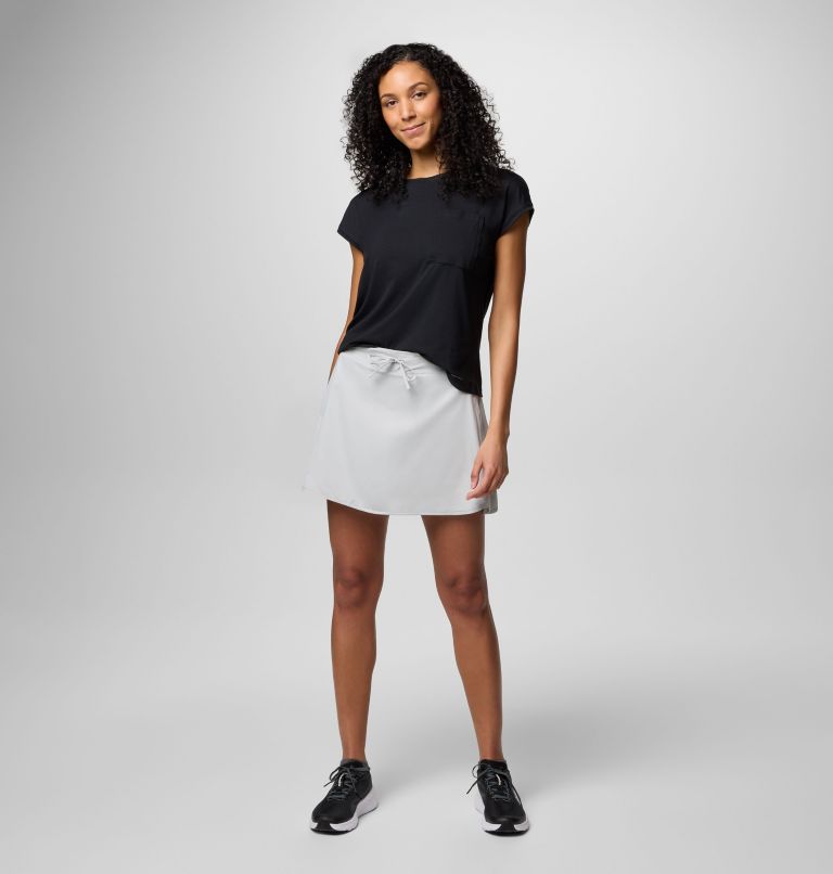 Women's Lakewood Pines Golf Skort, Color: Cool Grey, image 7