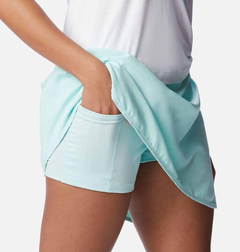 Women's Lakewood Pines Golf Skort, Color: Blueglass, image 6