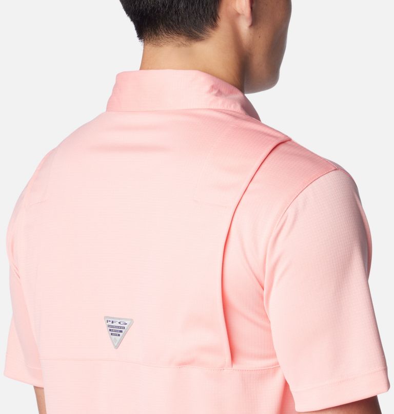 Men's Flycaster Golf Polo, Color: Sorbet, image 5