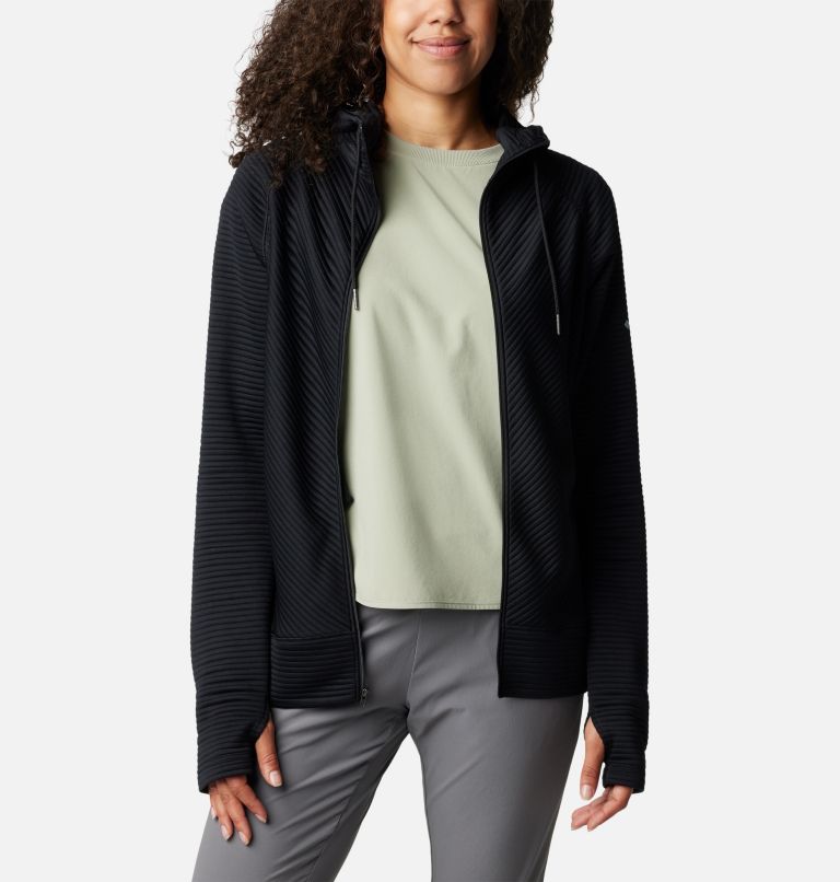 Women's Pack It Up Golf Full Zip, Color: Black, image 7