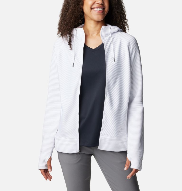 Women's Pack It Up Golf Full Zip, Color: White, image 7