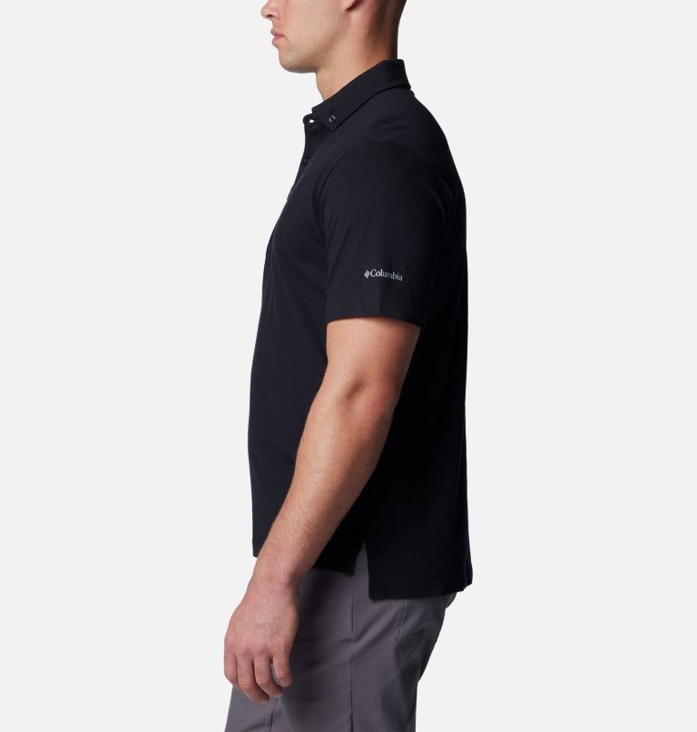 Men's Walton Point Golf Polo, Color: Black, image 3