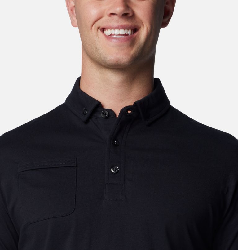 Men's Walton Point Golf Polo, Color: Black, image 4