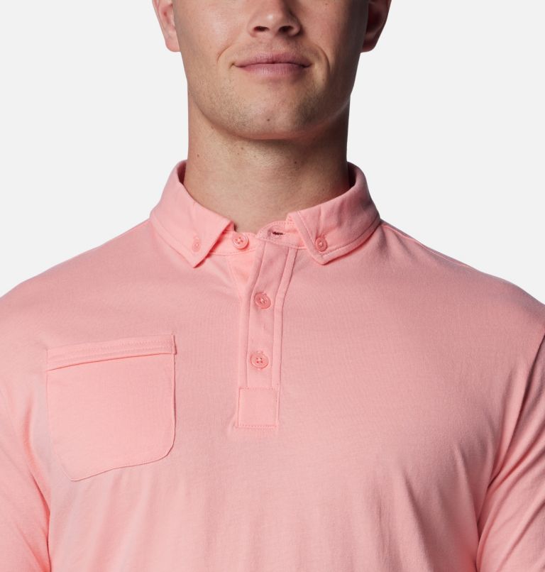 Men's Walton Point Golf Polo, Color: Sorbet, image 4