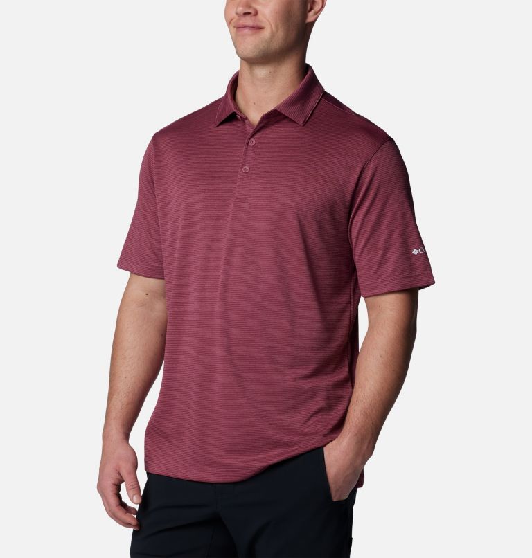 Men's Set II Golf Polo, Color: Deep Maroon, image 5
