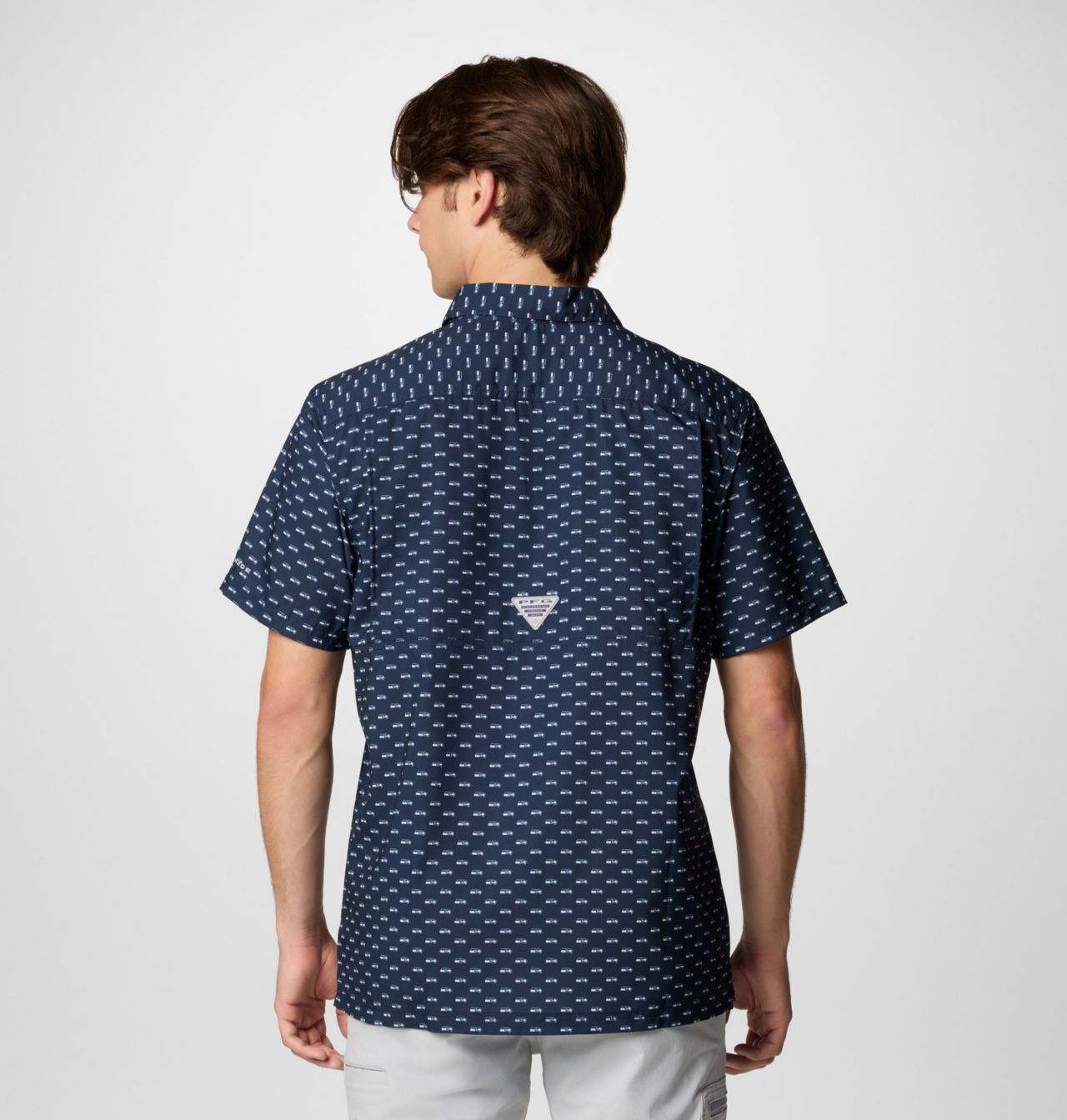 Men's PFG Super Slack Tide™ Short Sleeve Shirt - Seattle Seahawks 3