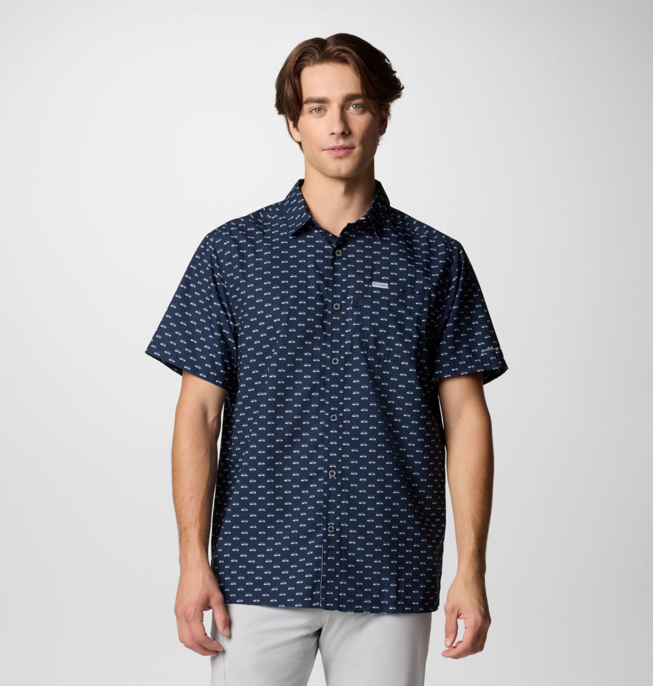 Men's PFG Super Slack Tide™ Short Sleeve Shirt - Seattle Seahawks 1