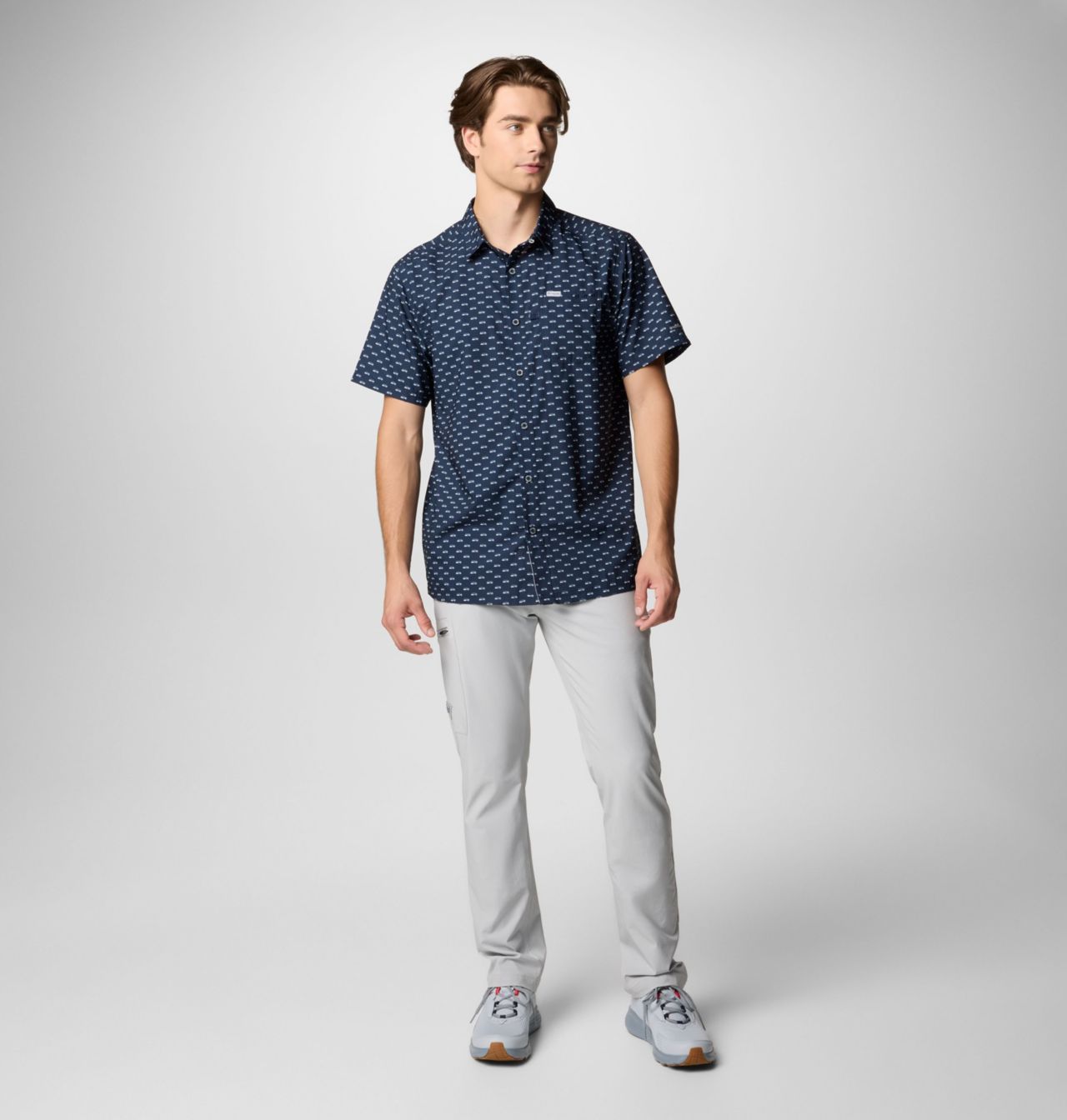 Men's PFG Super Slack Tide™ Short Sleeve Shirt - Seattle Seahawks 2
