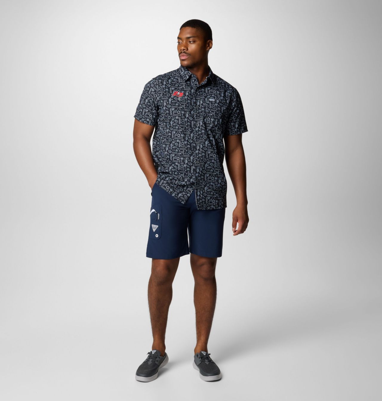 Men's PFG Super Slack Tide™ Short Sleeve Shirt - Tampa Bay Buccaneers 2