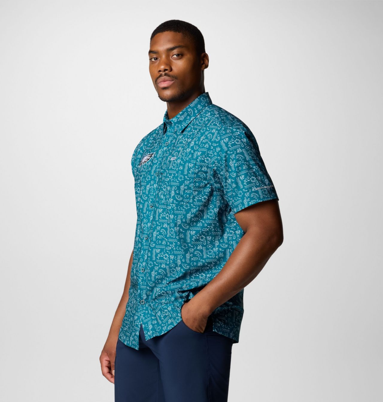 Men's PFG Super Slack Tide™ Short Sleeve Shirt | 317 | L 4