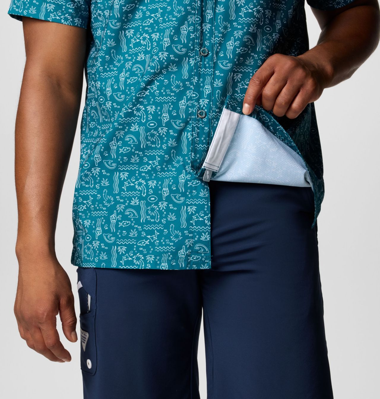 Men's PFG Super Slack Tide™ Short Sleeve Shirt | 317 | L 7