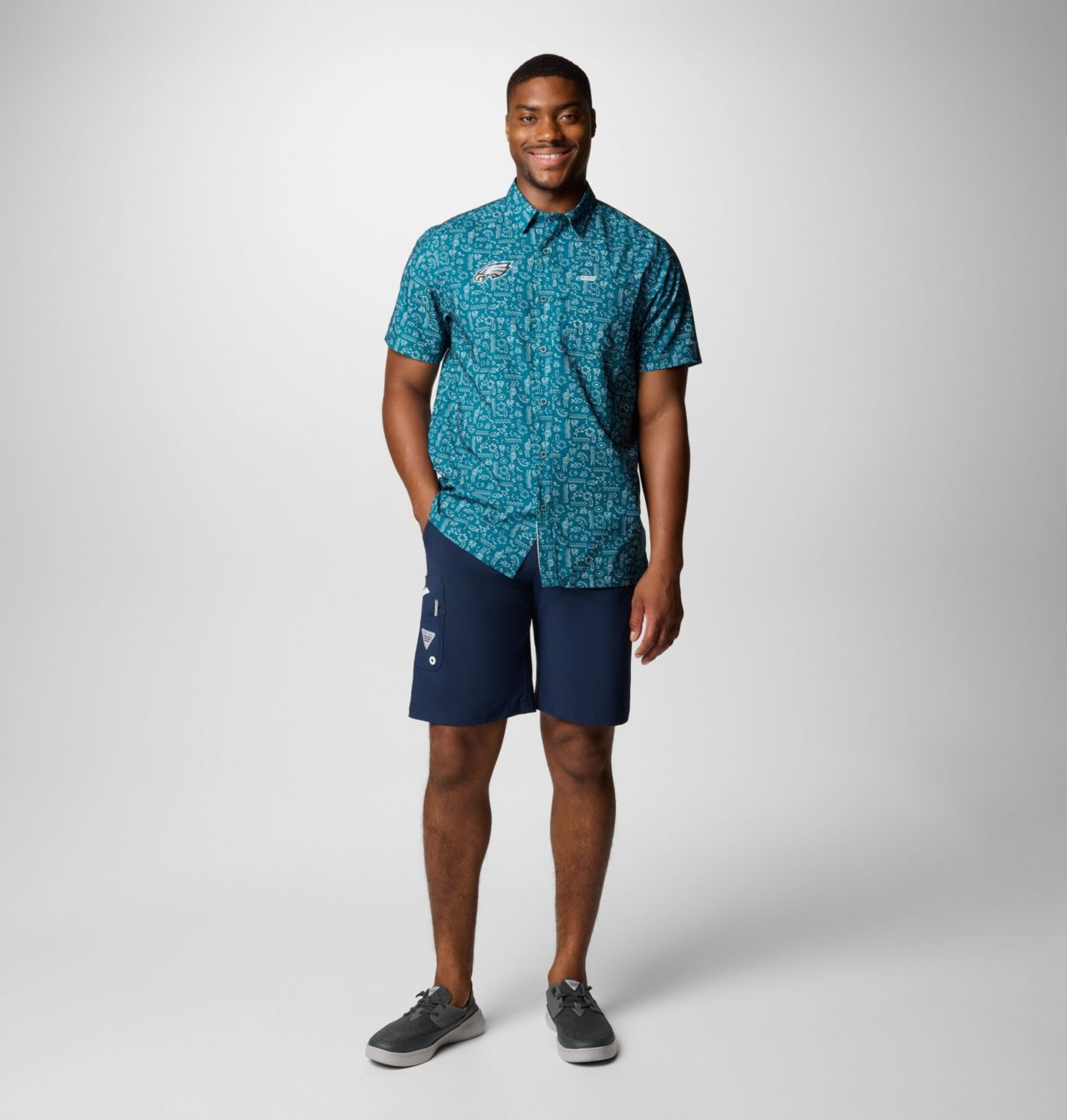 Men's PFG Super Slack Tide™ Short Sleeve Shirt | 317 | L 2