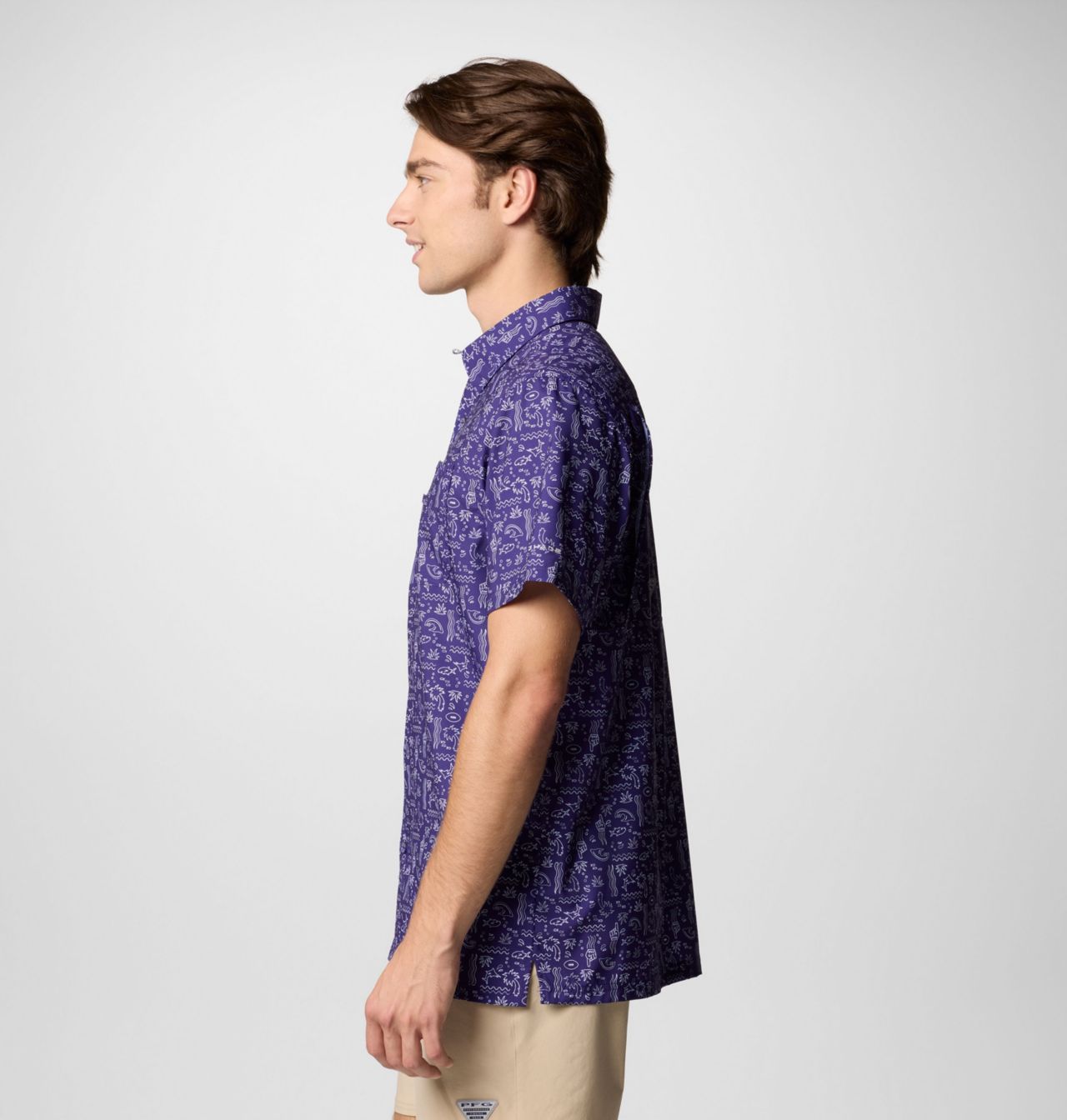 Men's PFG Super Slack Tide™ Short Sleeve Shirt | 527 | L 4