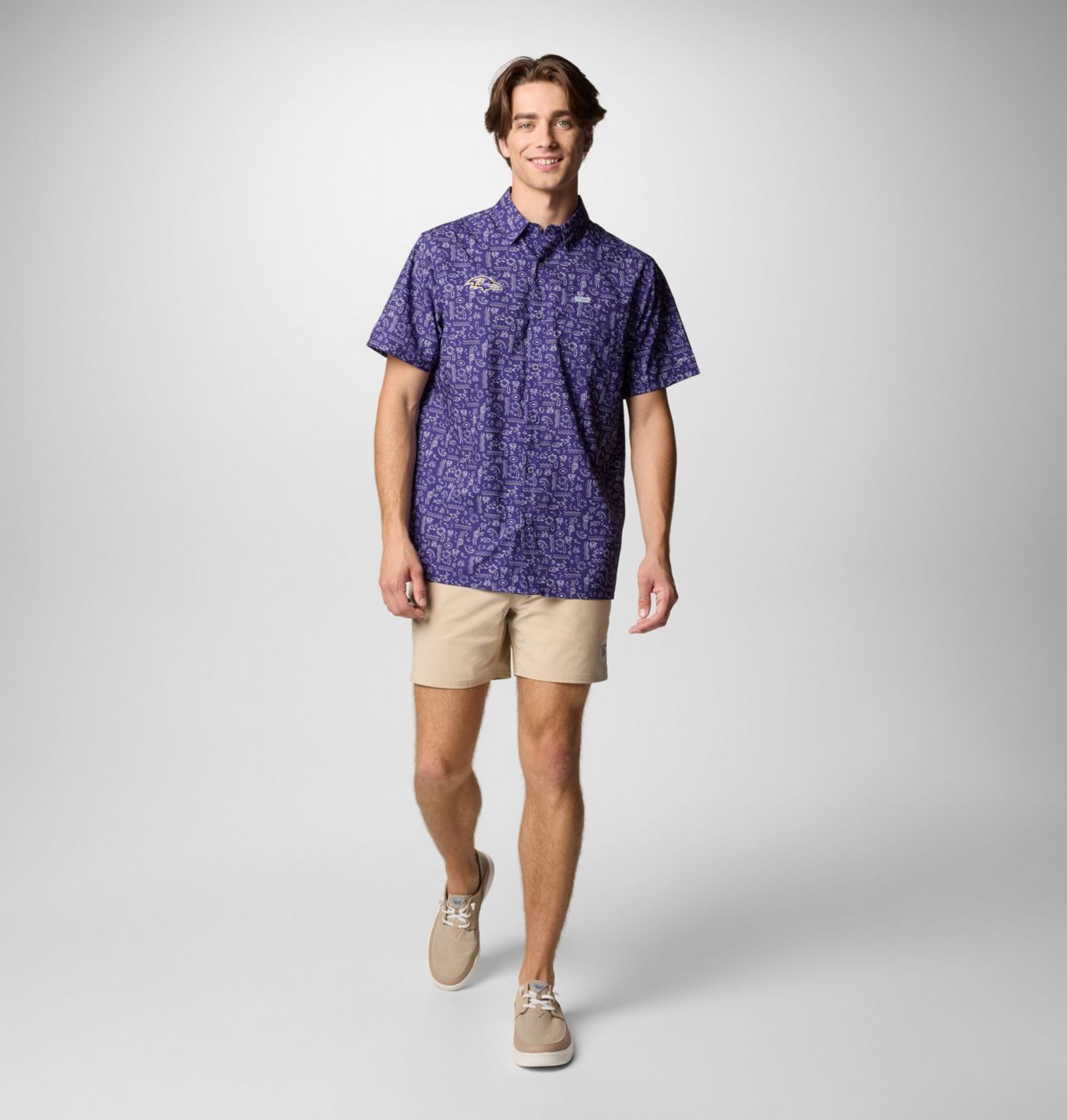 Men's PFG Super Slack Tide™ Short Sleeve Shirt | 527 | L 2