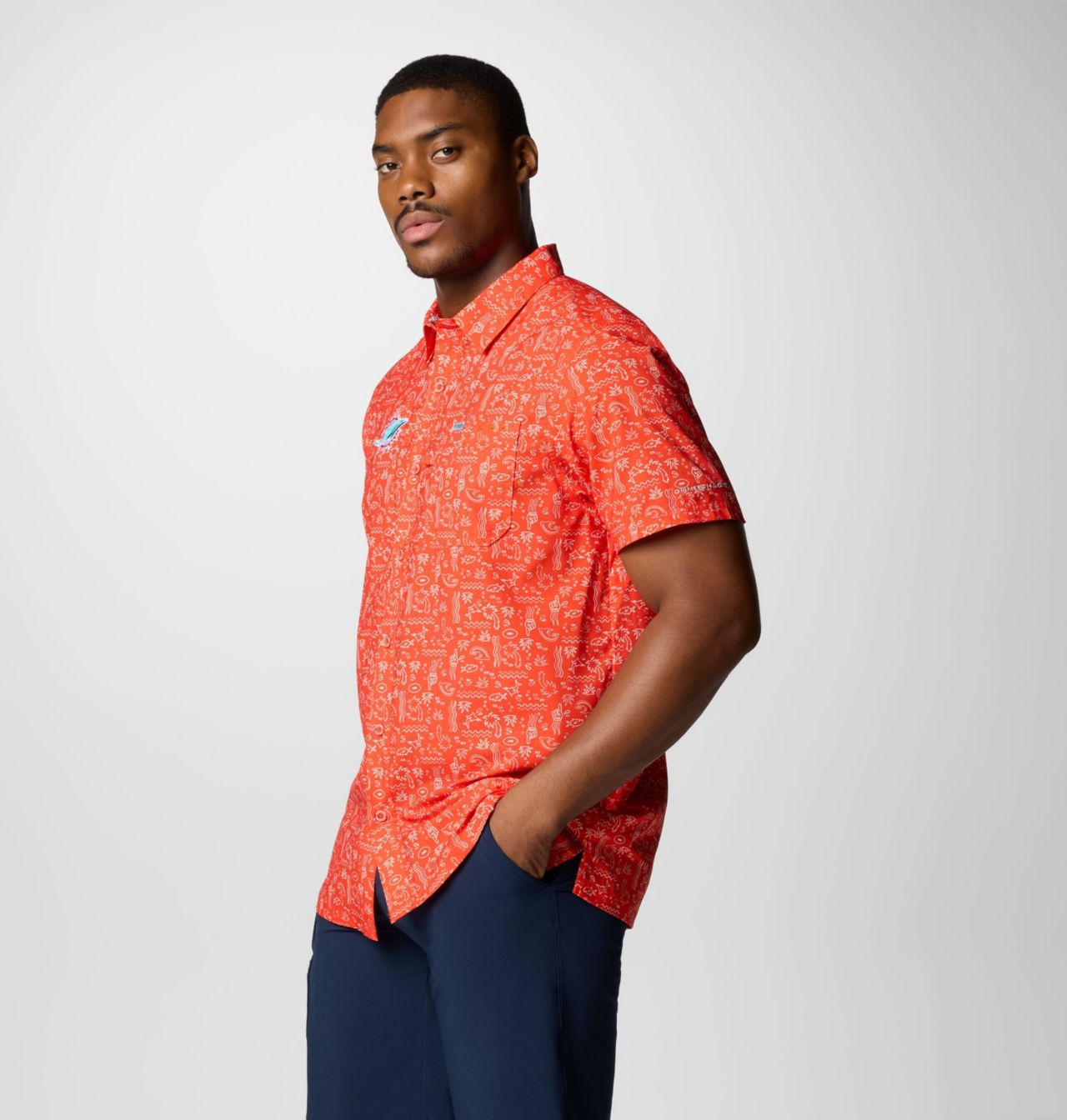 Men's PFG Super Slack Tide™ Short Sleeve Shirt | 742 | L 4