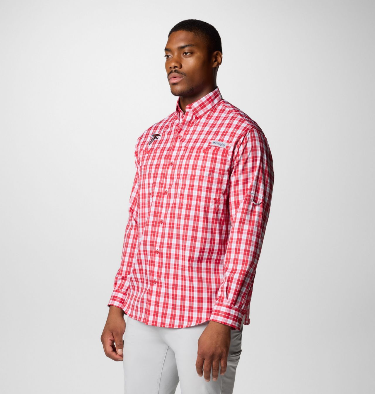 Men's PFG Super Tamiami™ Long Sleeve Shirt - Atlanta Falcons 4