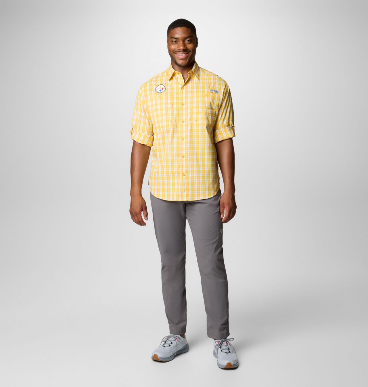 Men's PFG Super Tamiami™ Long Sleeve Shirt - Pittsburgh Steelers 2