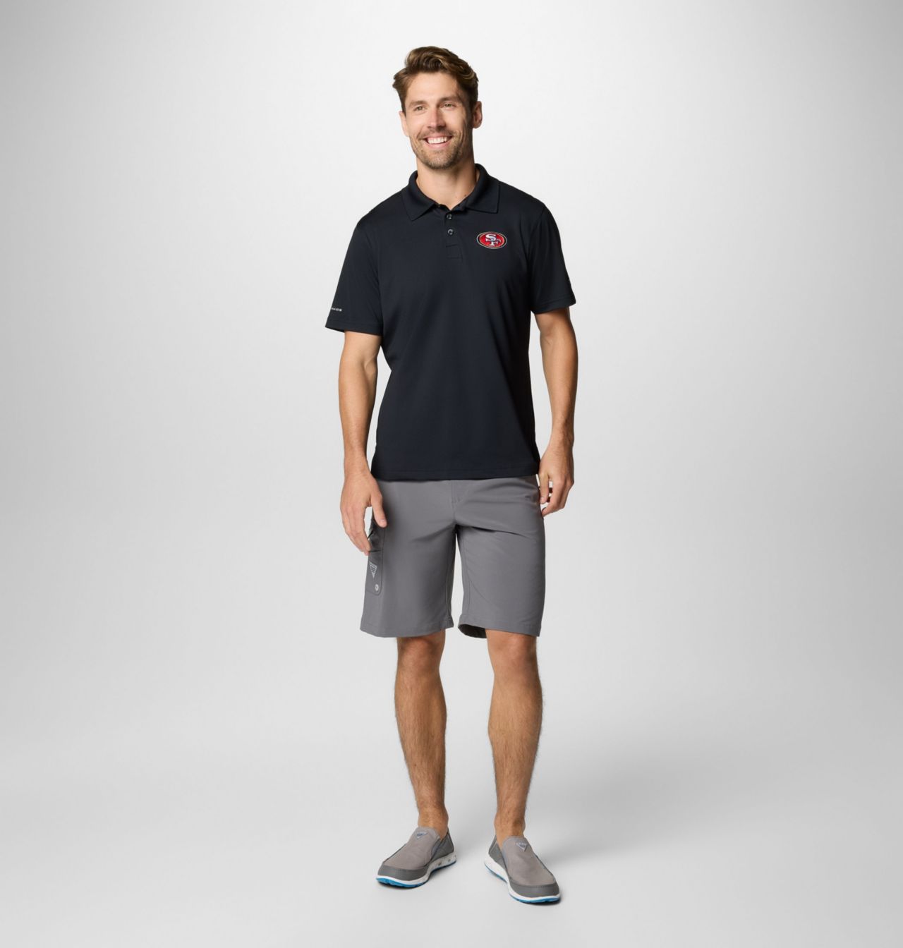 Men's PFG Low Drag Offshore™ Polo - San Francisco 49ers 3