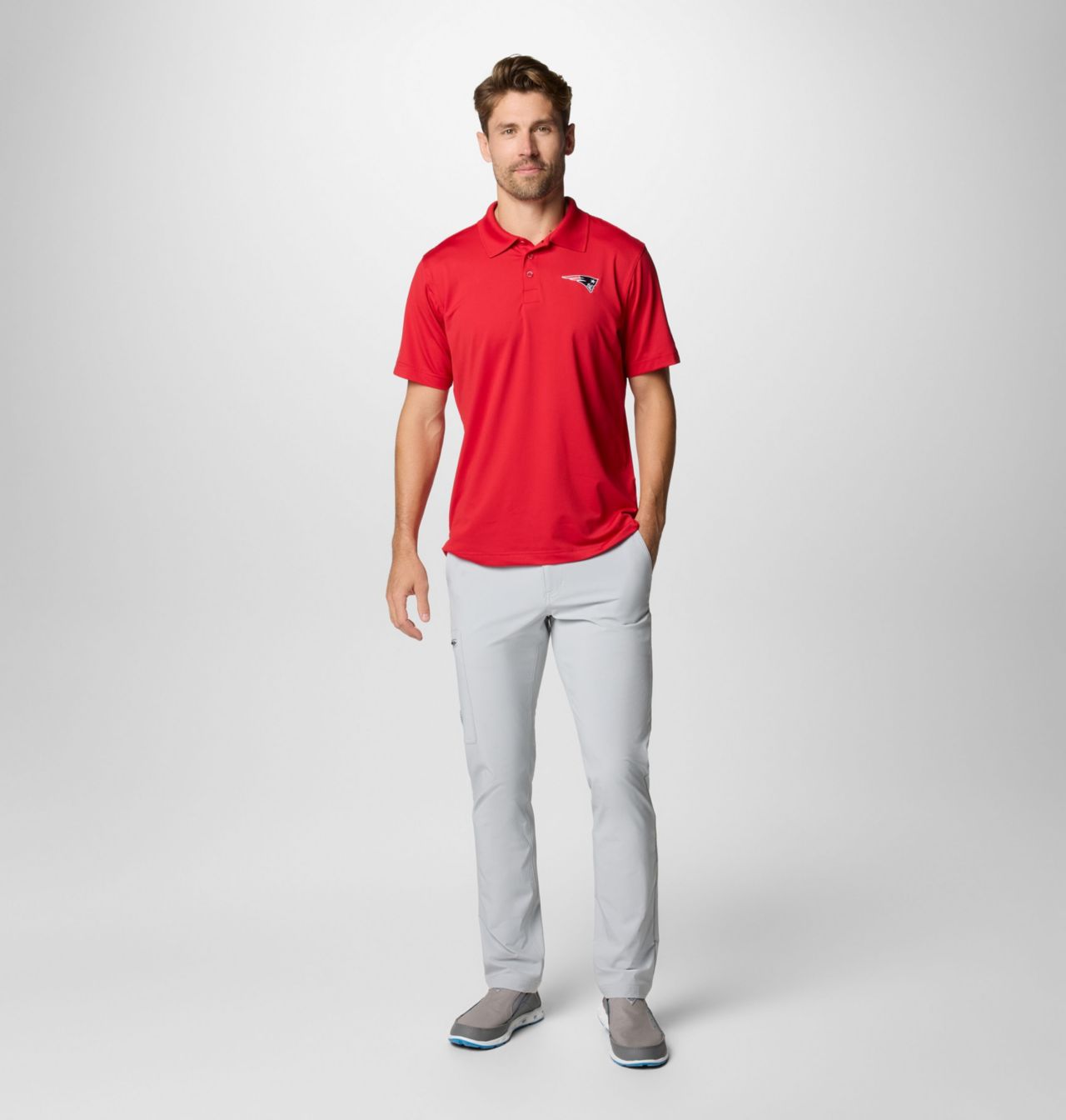 Men's PFG Low Drag Offshore™ Polo - New England Patriots 3